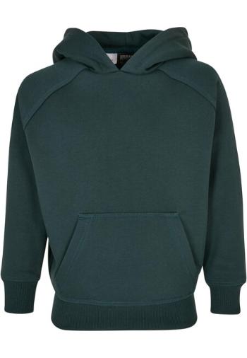 Urban Classics Boys Blank Hoody bottlegreen - 146/152