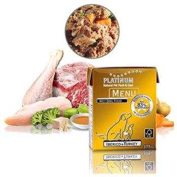 Platinum natural menu iberico turkey 375 g (4260208740429)