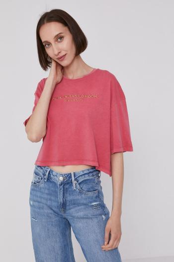 Tričko Pepe Jeans DANIELLA dámské, růžová barva