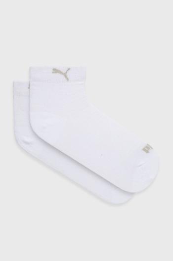 Ponožky Puma (2-pack) 907956 dámské, bílá barva