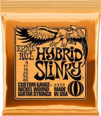 Struna elektrické kytary Ernie Ball EB2222 009-046