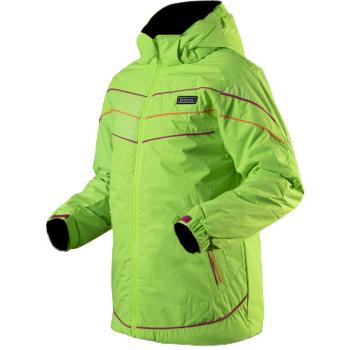 TRIMM RITA Dívčí lyžařská bunda, reflexní neon, velikost 152