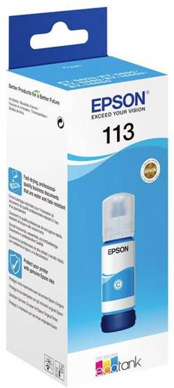 Epson Ink 113 EcoTank originál azurová C13T06B240