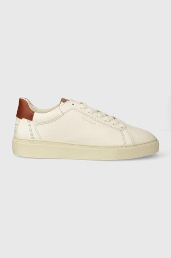 Kožené sneakers boty Gant Mc Julien béžová barva, 28631555.G260