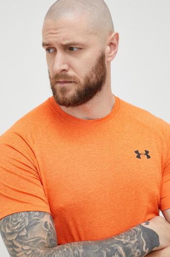 Tréninkové tričko Under Armour Tech 2.0 oranžová barva