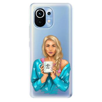 Odolné silikonové pouzdro iSaprio - Coffe Now - Blond - Xiaomi Mi 11