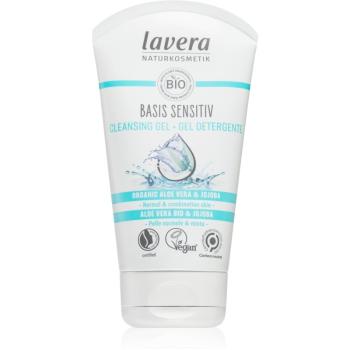 Lavera Basis Sensitiv jemný čisticí gel pro normální až smíšenou pleť 125 ml