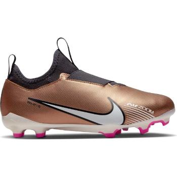 Nike JR ZOOM VAPOR 15 ACADEMY FG/MG Dětské kopačky, oranžová, velikost 38