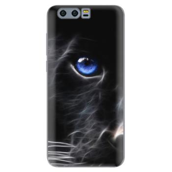 Odolné silikonové pouzdro iSaprio - Black Puma - Huawei Honor 9