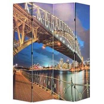 Skládací paraván 160 x 170 cm Přístavní most v Sydney (245866)