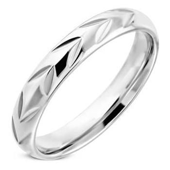NUBIS® NSS3002 Pánský snubní prsten ocel - velikost 56 - NSS3002-56