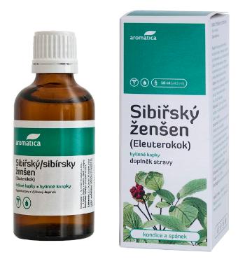 Aromatica Sibiřský ženšen-Eleuterokok bylinné kapky 50 ml