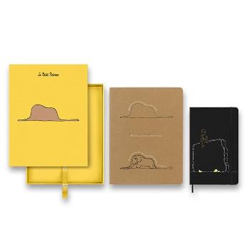 Sada Zápisník a Sešit Moleskine Le Petit Prince Elephant - linkovaný - L, čistý - XL 1331/1717249