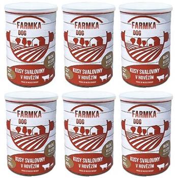 FARMKA DOG se svalovinou 400 g, 6 ks (8594025084708)