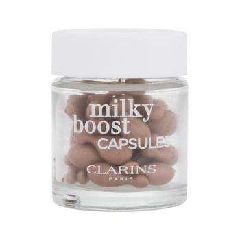 Clarins Milky Boost Capsules 30x0,2 ml make-up W 03.5 na všechny typy pleti; na rozjasnění pleti; výživa a regenerace pleti; na dehydratovanou pleť