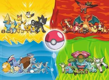 Druhy Pokémonů 150 dílků