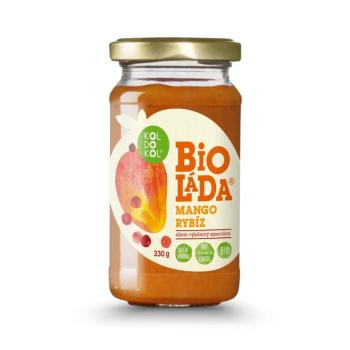 Bioláda pomazánka ovocná mango a rybíz 230 g BIO   KOLDOKOL