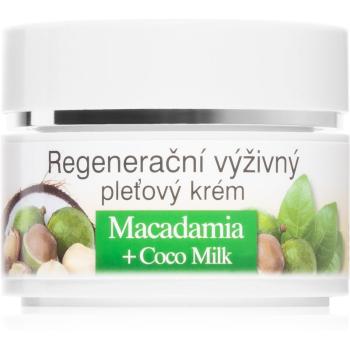 Bione Cosmetics Macadamia + Coco Milk regenerační pleťový krém pro výživu a hydrataci 51 ml