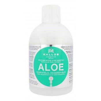 Kallos Cosmetics Aloe Vera 1000 ml šampon pro ženy na poškozené vlasy; na suché vlasy