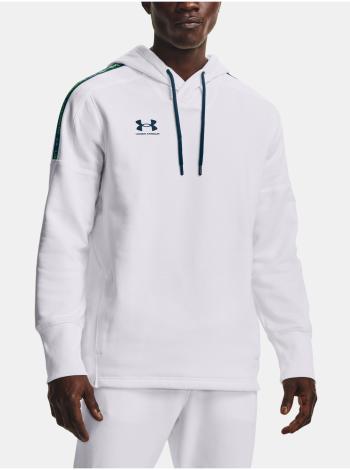 Mikina Under Armour Accelerate Off-Pitch Hoodie - bílá