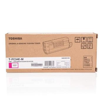 TOSHIBA T-FC34EM - originální toner, purpurový, 11500 stran