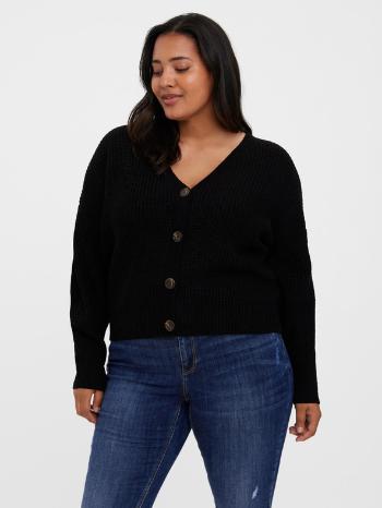 Vero Moda Curve Lea Cardigan Černá