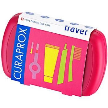 CURAPROX Travel set, červený (7612412429909)