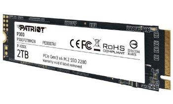SSD 2TB PATRIOT P300 M.2  2280 PCIe NVMe, P300P2TBM28