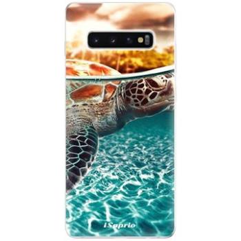iSaprio Turtle 01 pro Samsung Galaxy S10+ (tur01-TPU-gS10p)