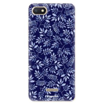 Odolné silikonové pouzdro iSaprio - Blue Leaves 05 - Xiaomi Redmi 6A