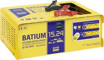 Nabíječka autobaterie GYS 024526, 6 V, 12 V, 24 V, 22 A, 22 A