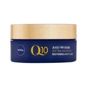 Nivea Q10 Power Anti-Wrinkle Extra Nourish 50 ml noční pleťový krém W na suchou pleť; proti vráskám; výživa a regenerace pleti; na dehydratovanou pleť