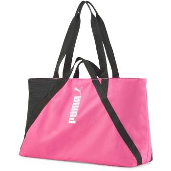 Puma AT ESS SHOPPER Sportovní taška, růžová, velikost UNI