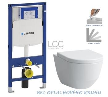 Geberit Duofix WC LAUFEN PRO LCC RIMLESS + SEDÁTKO 111.300.00.5 LP2