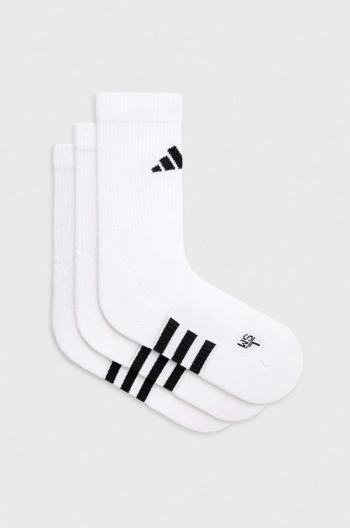 Ponožky adidas 3-pack bílá barva, HT3452