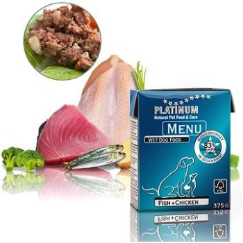 Platinum natural menu fish chicken ryby kuře 375 g (4260208740306)