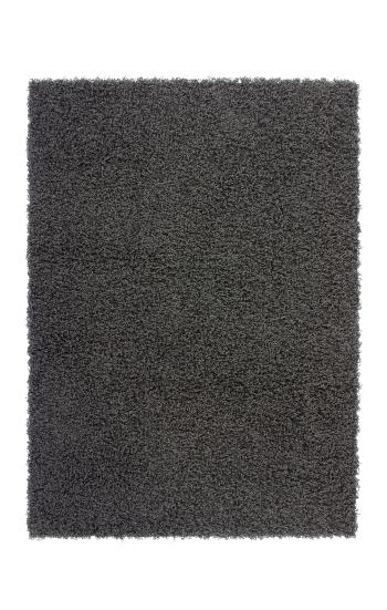 Obsession koberce Kusový koberec FUNKY 300 ANTHRACITE - 60x110 cm Černá