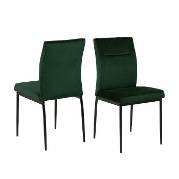 Sada 2 ks − Jídelní židle Demi − zelená