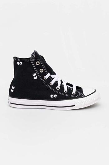 Dětské tenisky Converse CHUCK TAYLOR ALL STAR černá barva, A10386C