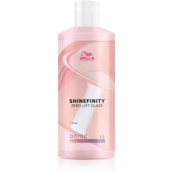 Wella Professionals Shinefinity Zero Lift Glaze demi-permanentní barva na vlasy pro přírodní nebo barvené vlasy 500 ml