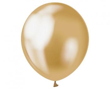 Godan Chromový balon zlatý 30 cm
