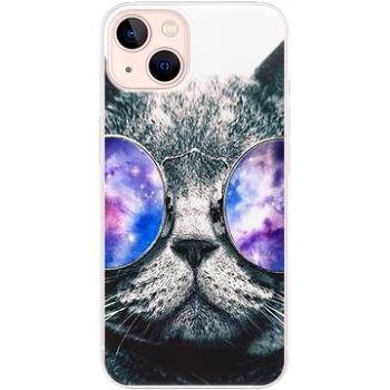 iSaprio Galaxy Cat pro iPhone 13 (galcat-TPU3-i13)