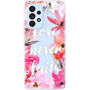 iSaprio Love Never Fails pro Samsung Galaxy A73 5G (lonev-TPU3-A73-5G)