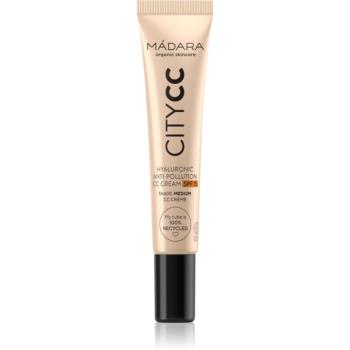 MÁDARA City CC péče o pleť s ochranou proti znečištěnému ovzduší odstín Medium Beige 15 ml