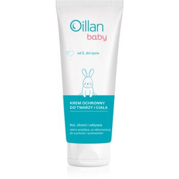 Oillan Baby Face and Body Cream dětský ochranný krém na obličej a tělo 75 ml