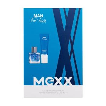 Mexx Man dárková kazeta toaletní voda 30 ml + sprchový gel 50 ml pro muže