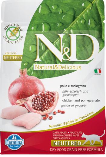 N&amp;D cat GF NEUTERED CHICKEN / POMEGRANATE - 300g