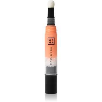 3INA The Eye Gloss lesklé oční stíny odstín 197 - Peach 3 ml