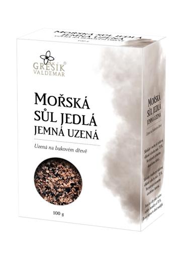 Valdemar Grešík Sůl Mořská jedlá jemná uzená  100 g