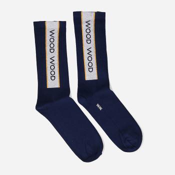 Ponožky Wood Wood Conor logo sportovní ponožky 12149201-9517 NAVY